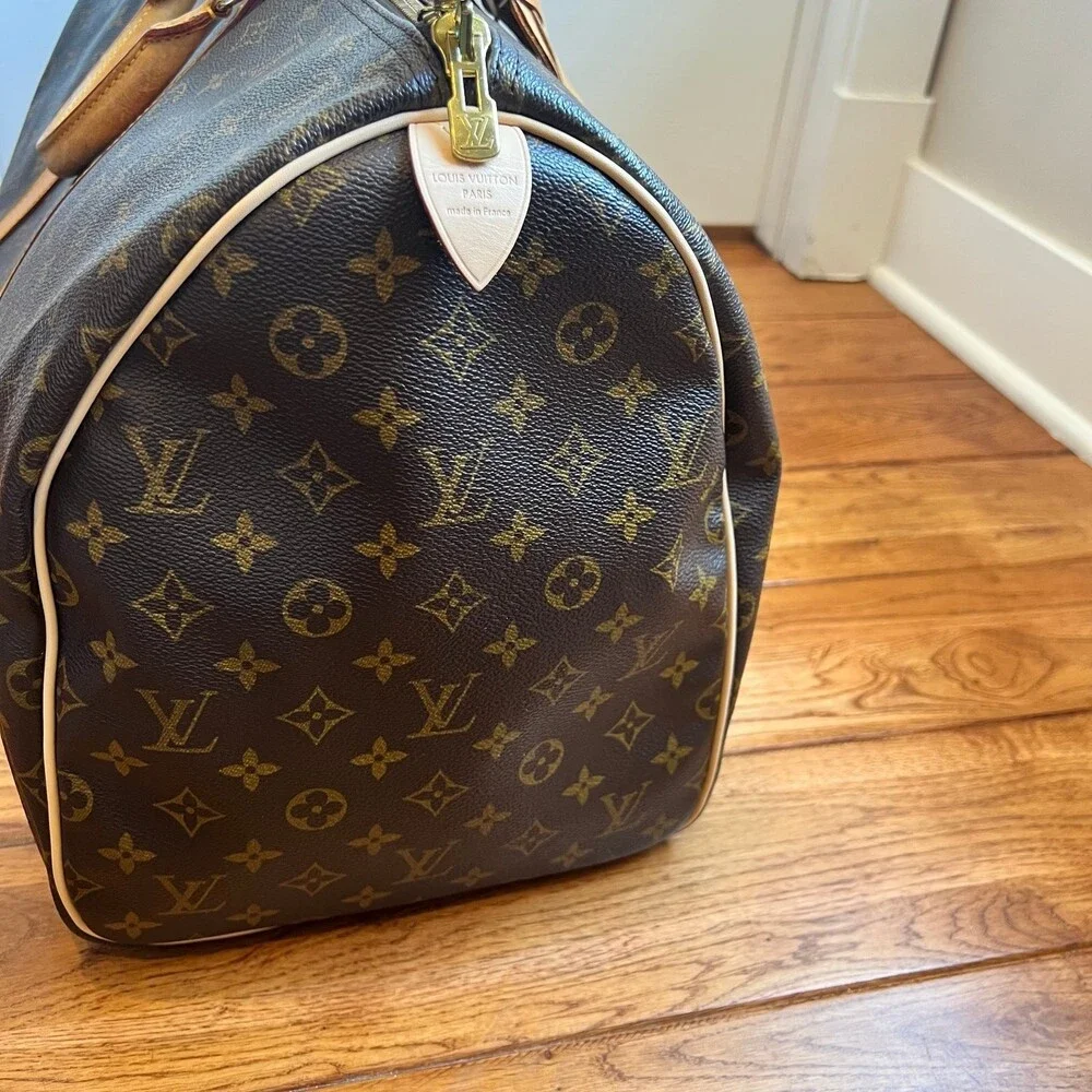 Louis Vuitton Keepall 55 Brown Luggage